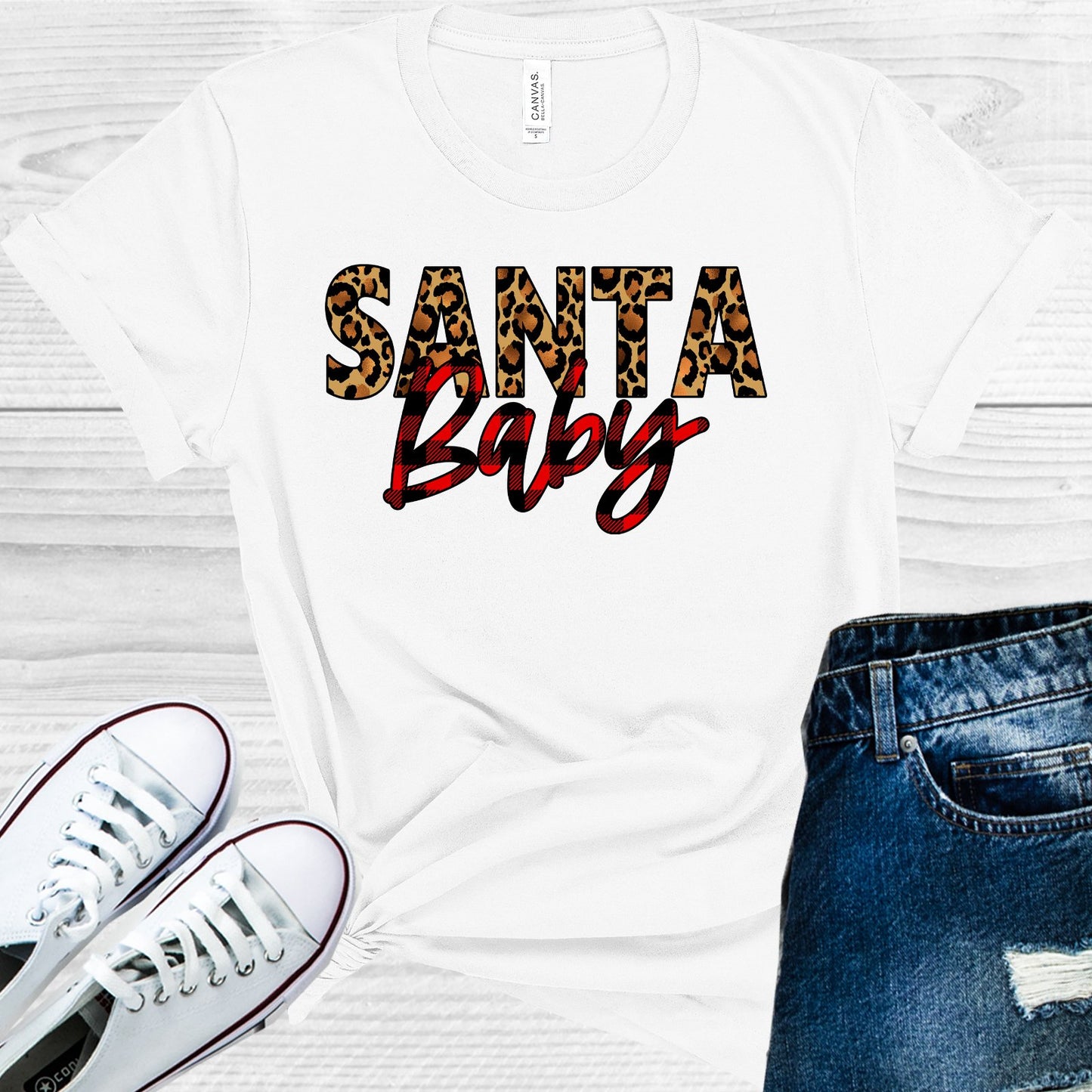 Santa Baby Graphic Tee Graphic Tee