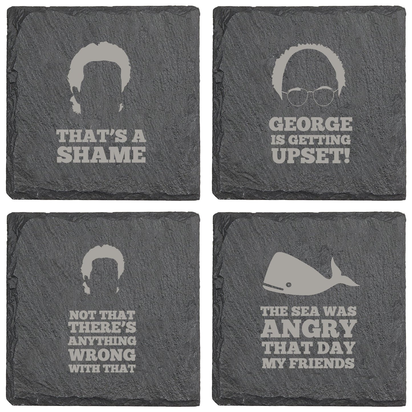 Seinfeld Thats A Shame Slate Coaster