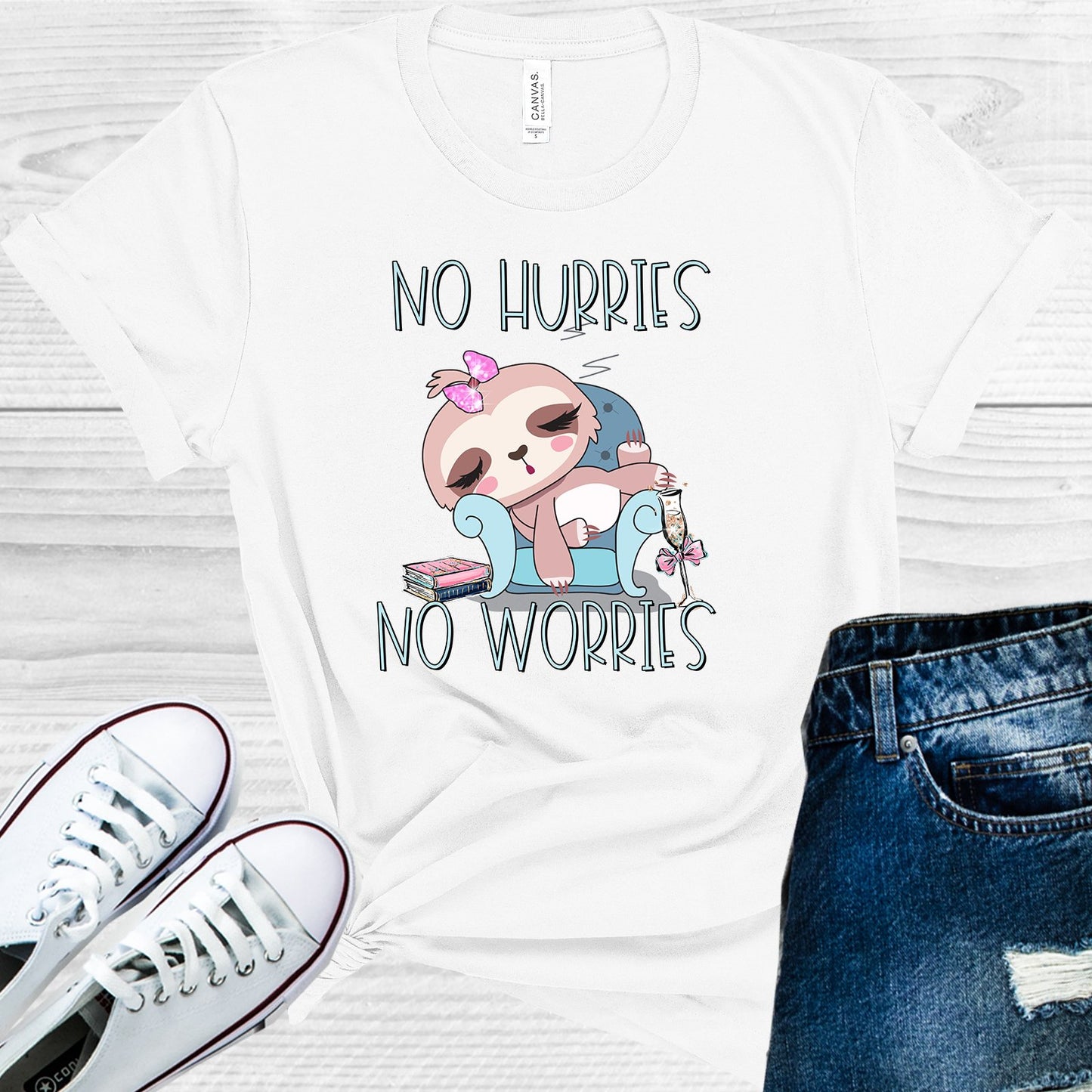 No Hurries Worries Graphic Tee Graphic Tee