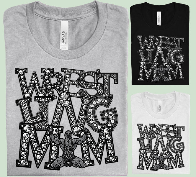 Wrestling Mom Graphic Tee