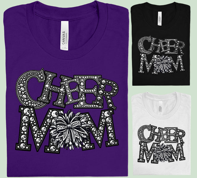 Cheer Mom Graphic Tee