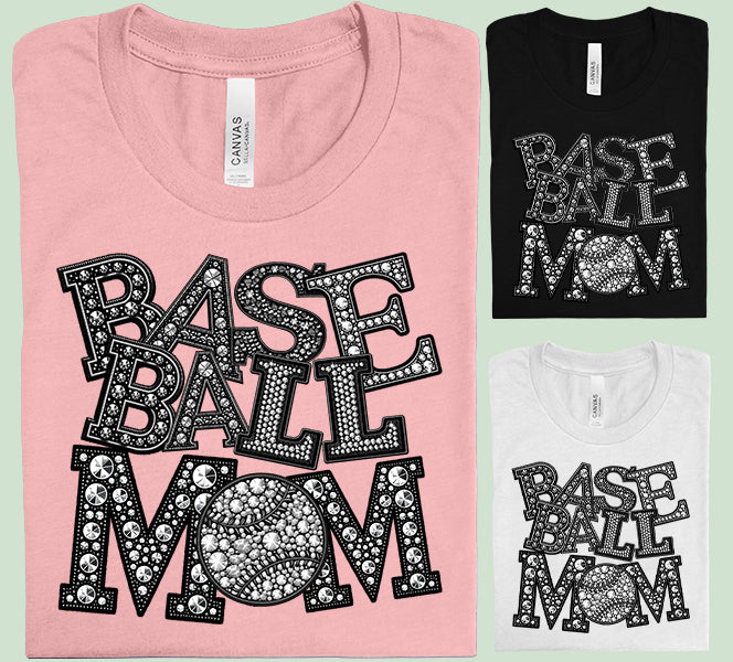Baseball Mom Graphic Tee