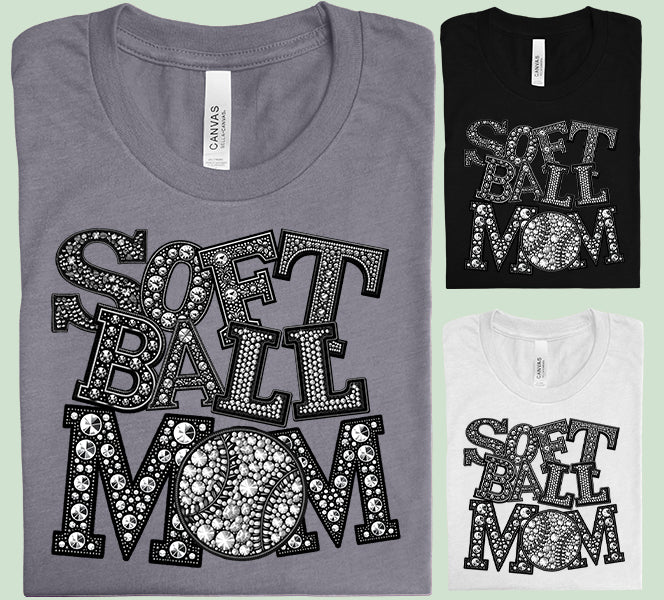 Softball Mom Graphic Tee