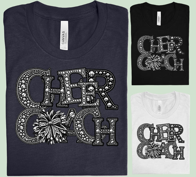 Cheer Coach Graphic Tee