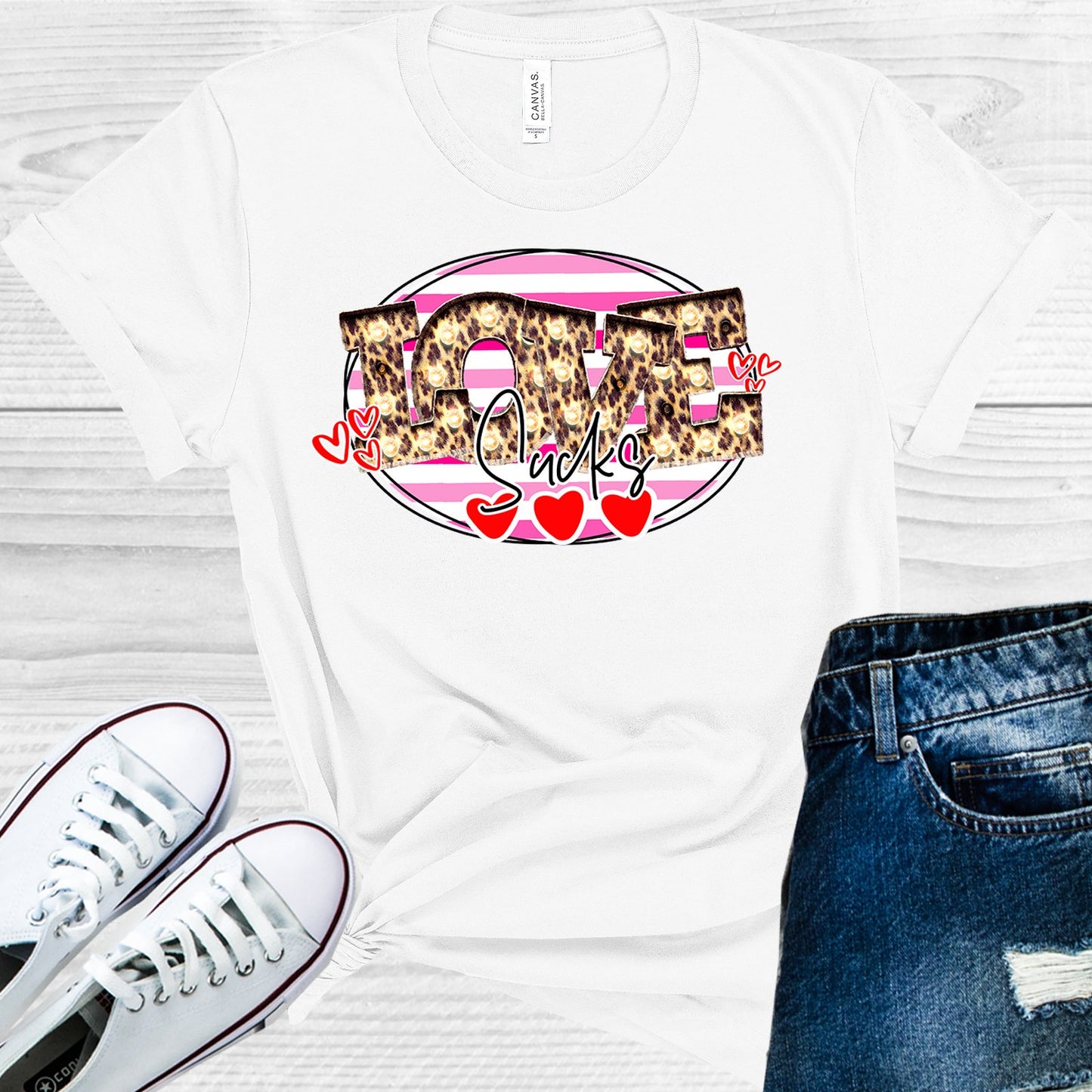 Love Sucks Graphic Tee Graphic Tee