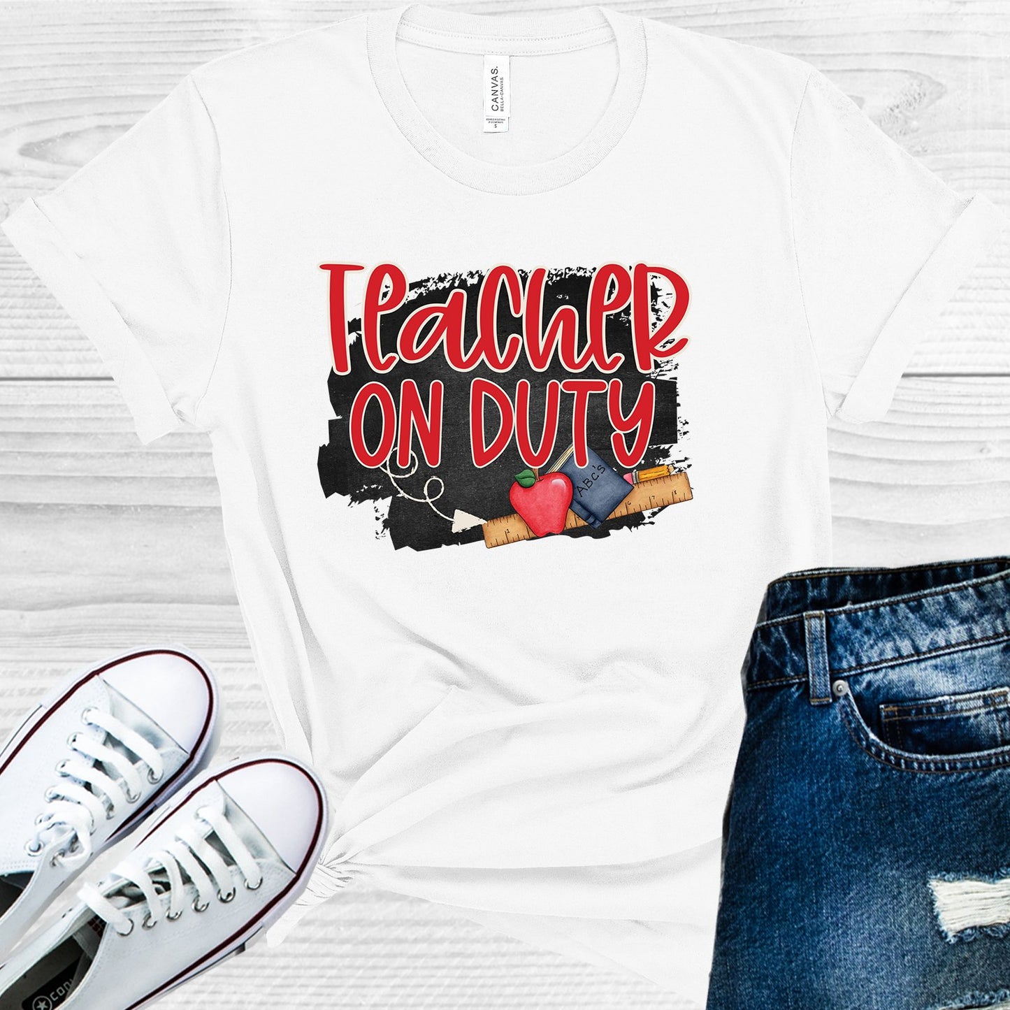 Teacher On Duty Graphic Tee Graphic Tee
