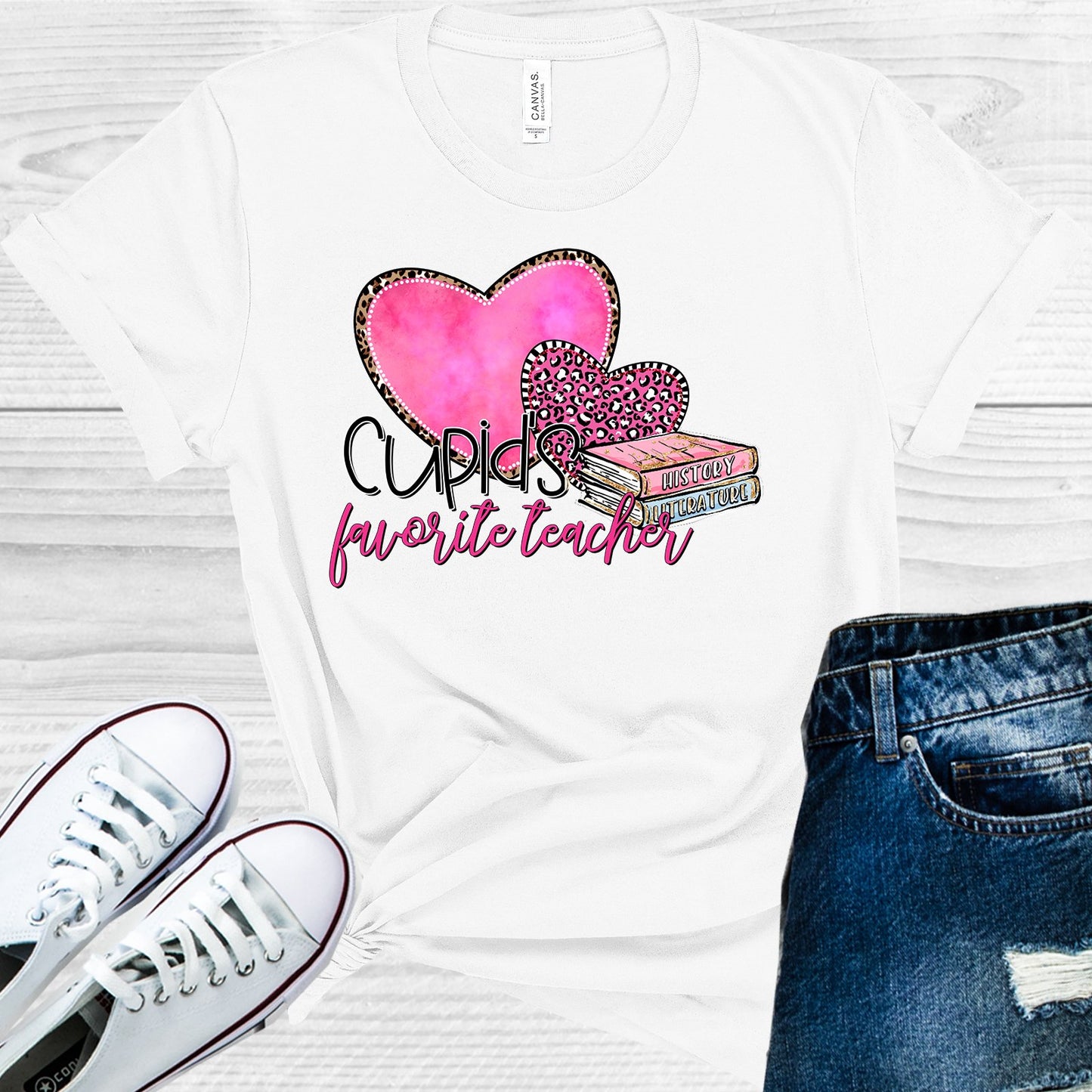 Cupids Favorite Teacher Graphic Tee Graphic Tee