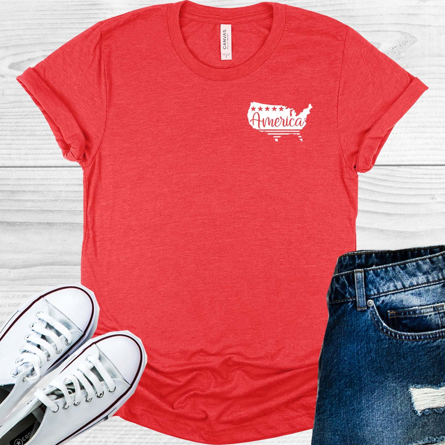 America Pocket Graphic Tee Graphic Tee