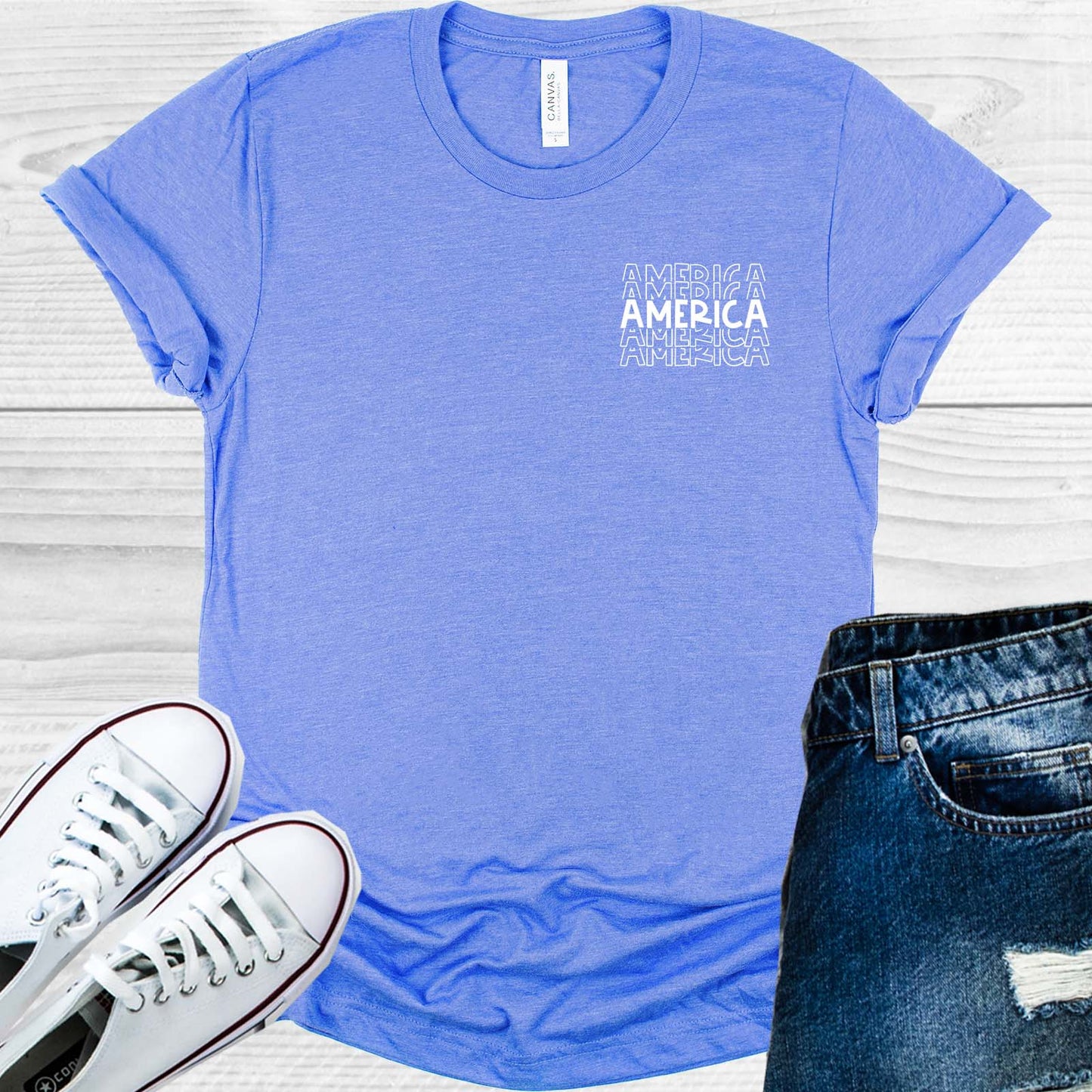 America Pocket Graphic Tee Graphic Tee