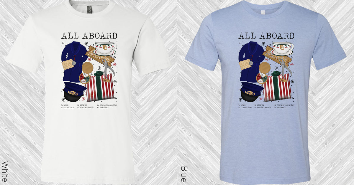 All Aboard Graphic Tee