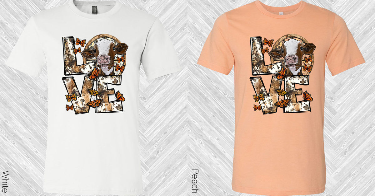 Love Cow Graphic Tee