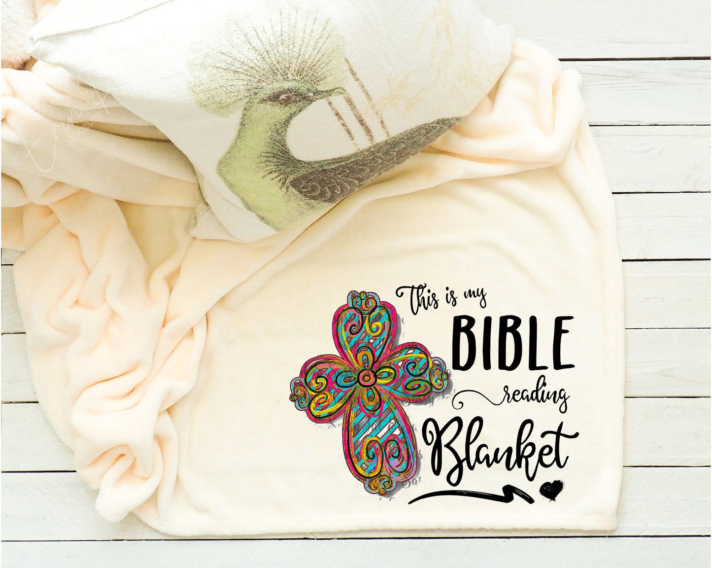 This is My Bible Reading Blanket Fleece Throw