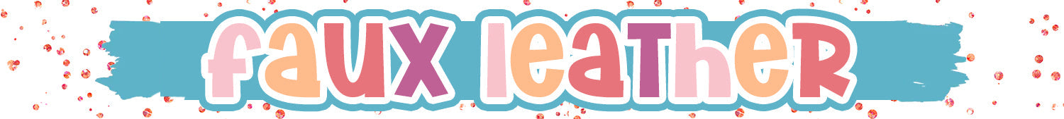 Leather Teardrop Earrings