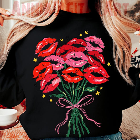 Lip Bouquet Graphic Tee