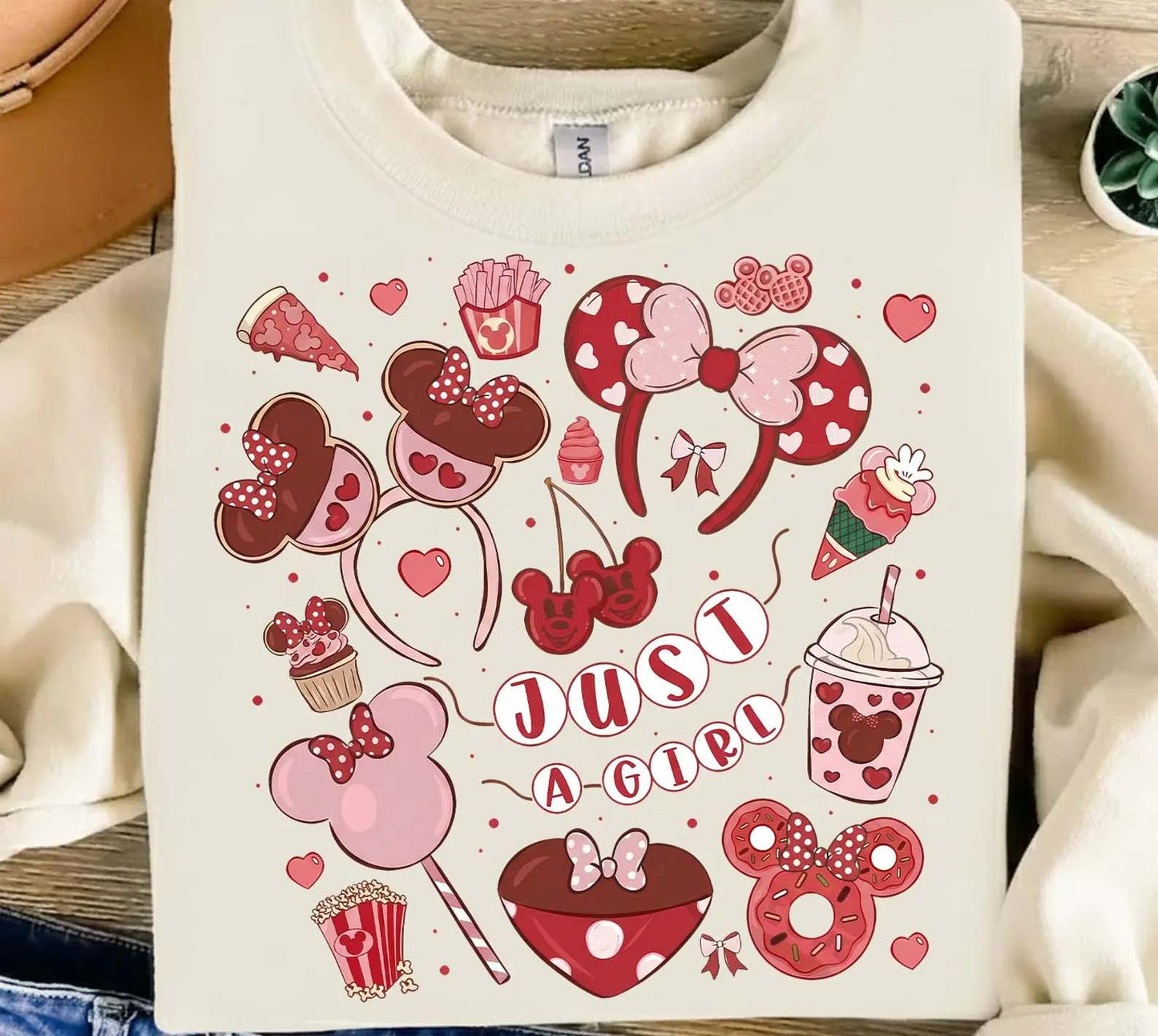 Just a Girl Graphic Tee