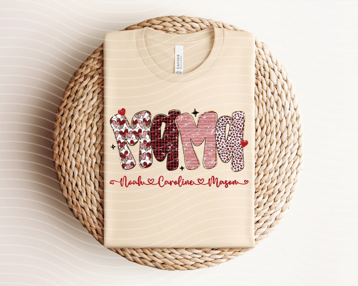 Valentine Name Graphic Tee