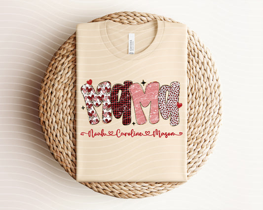 Valentine Name Graphic Tee