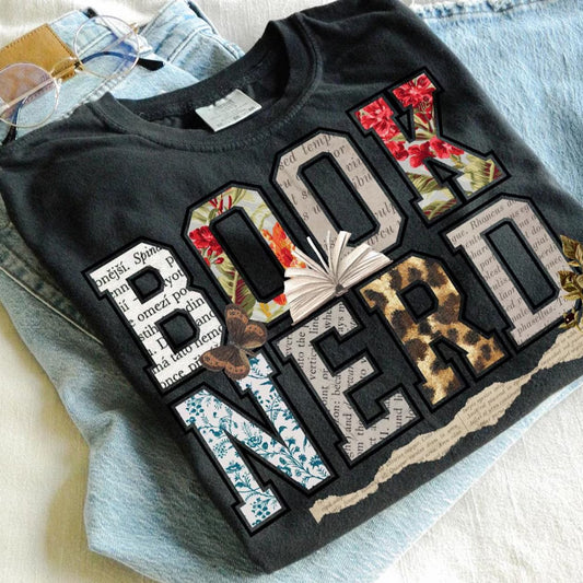 Book Nerd Graphic Tee