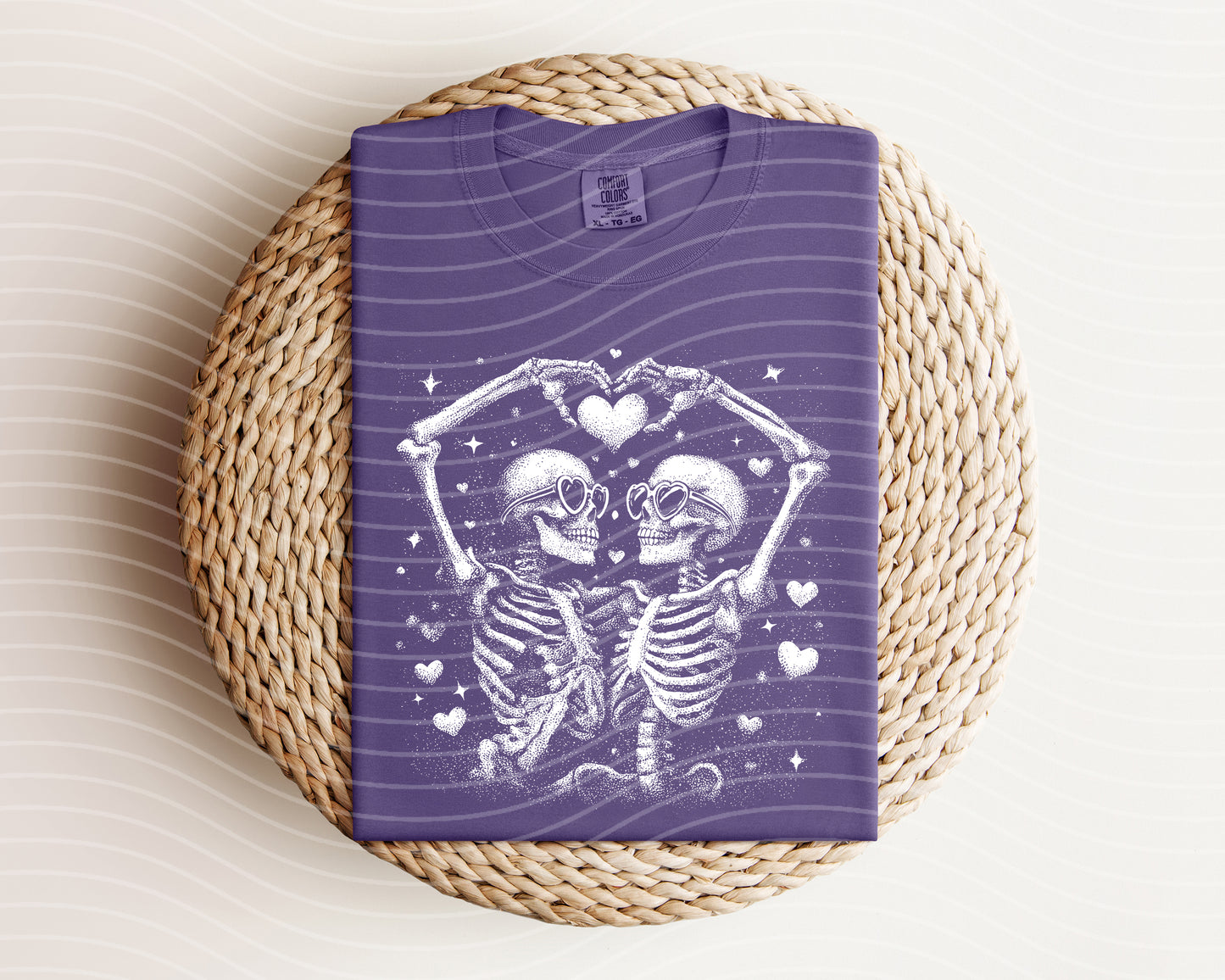 Black & White Skellies Graphic Tee