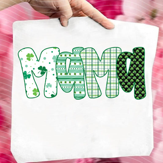 Mama Clover Name Graphic Tee