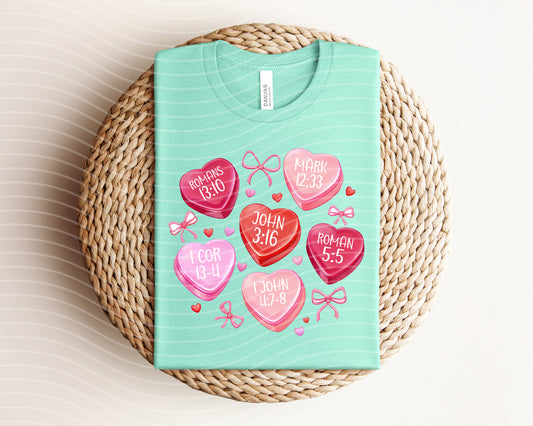Verse Hearts Graphic Tee