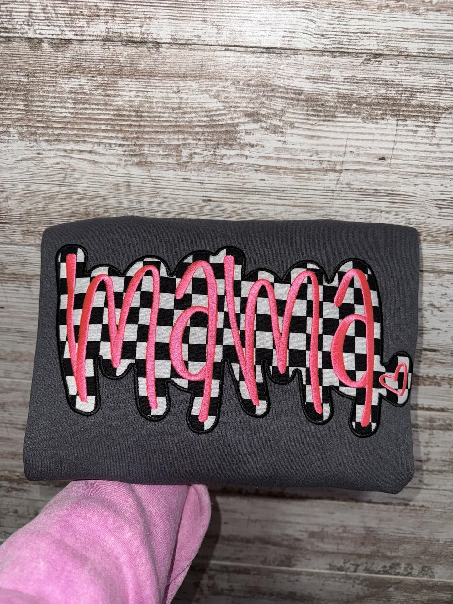 Mama Embroidered Shirt