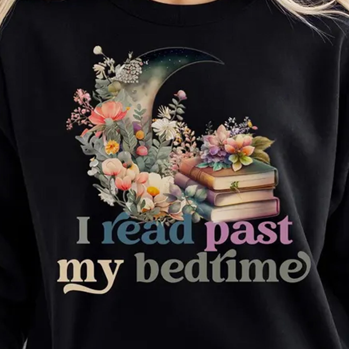 I Read Past My Bedtime Graphic Tee