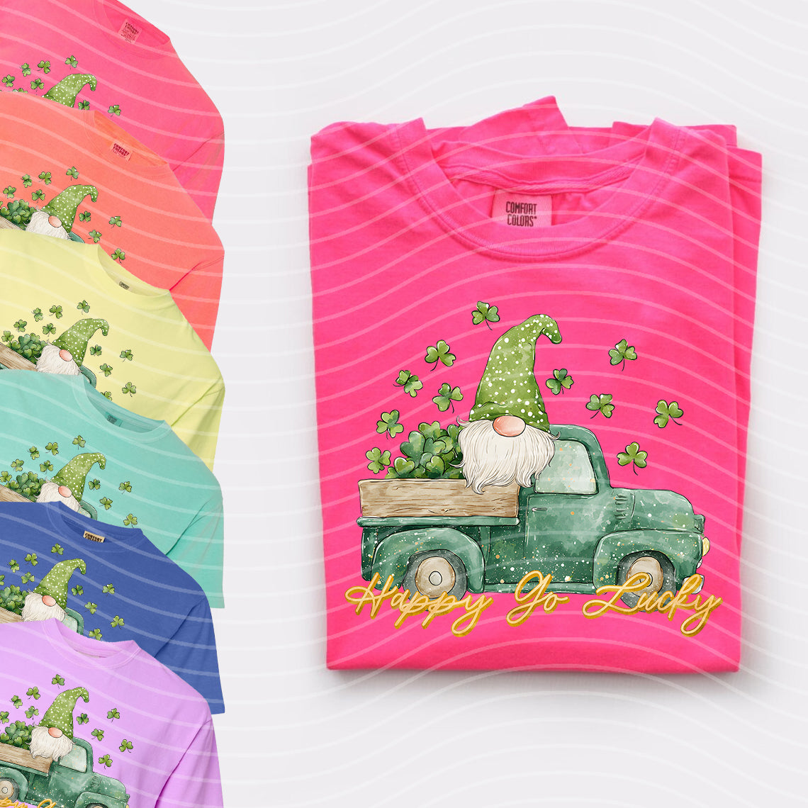 Happy Go Lucky Graphic Tee