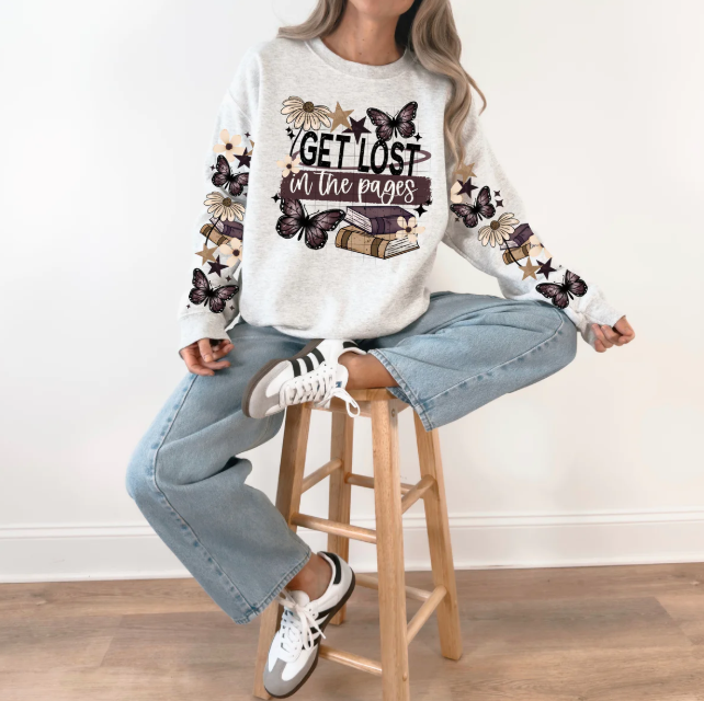 Get Lost in the Pages Graphic Tee
