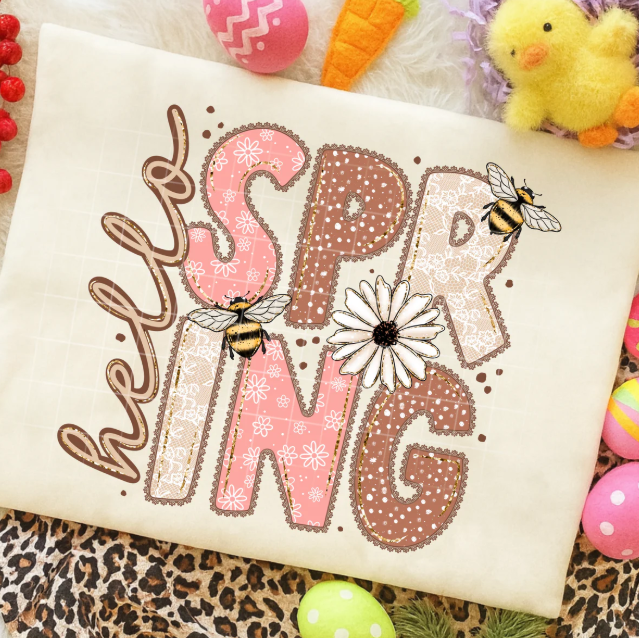 Hello Spring Graphic Tee