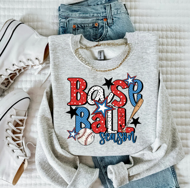Baseball Season Graphic Tee