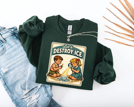 Let's Destroy Ice Graphic Tee