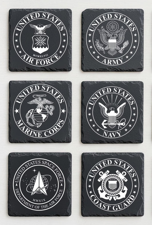 Military Slate Coaster