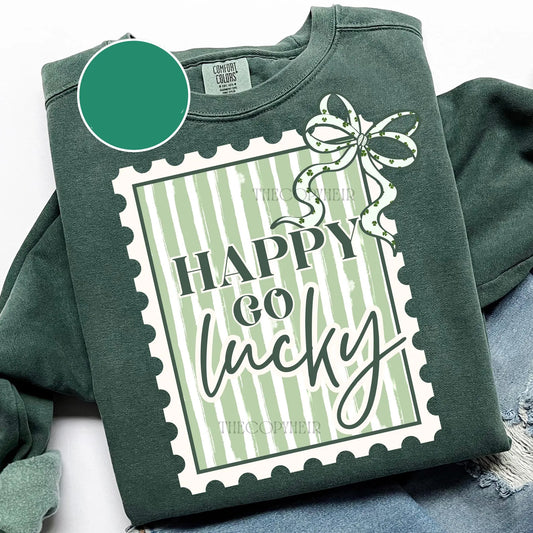 Happy Go Lucky Graphic Tee