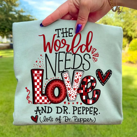 The World Needs Love Graphic Tee