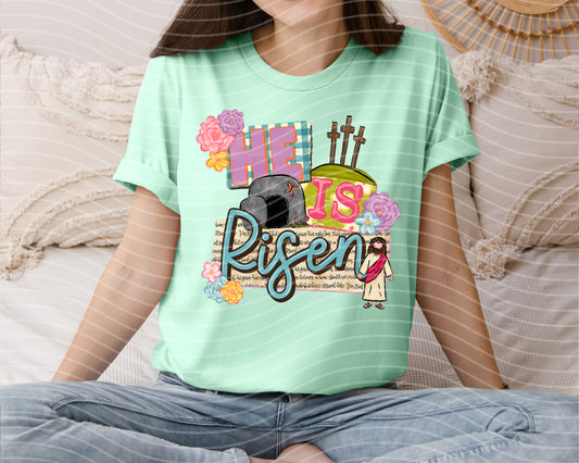 He is Risen Graphic Tee