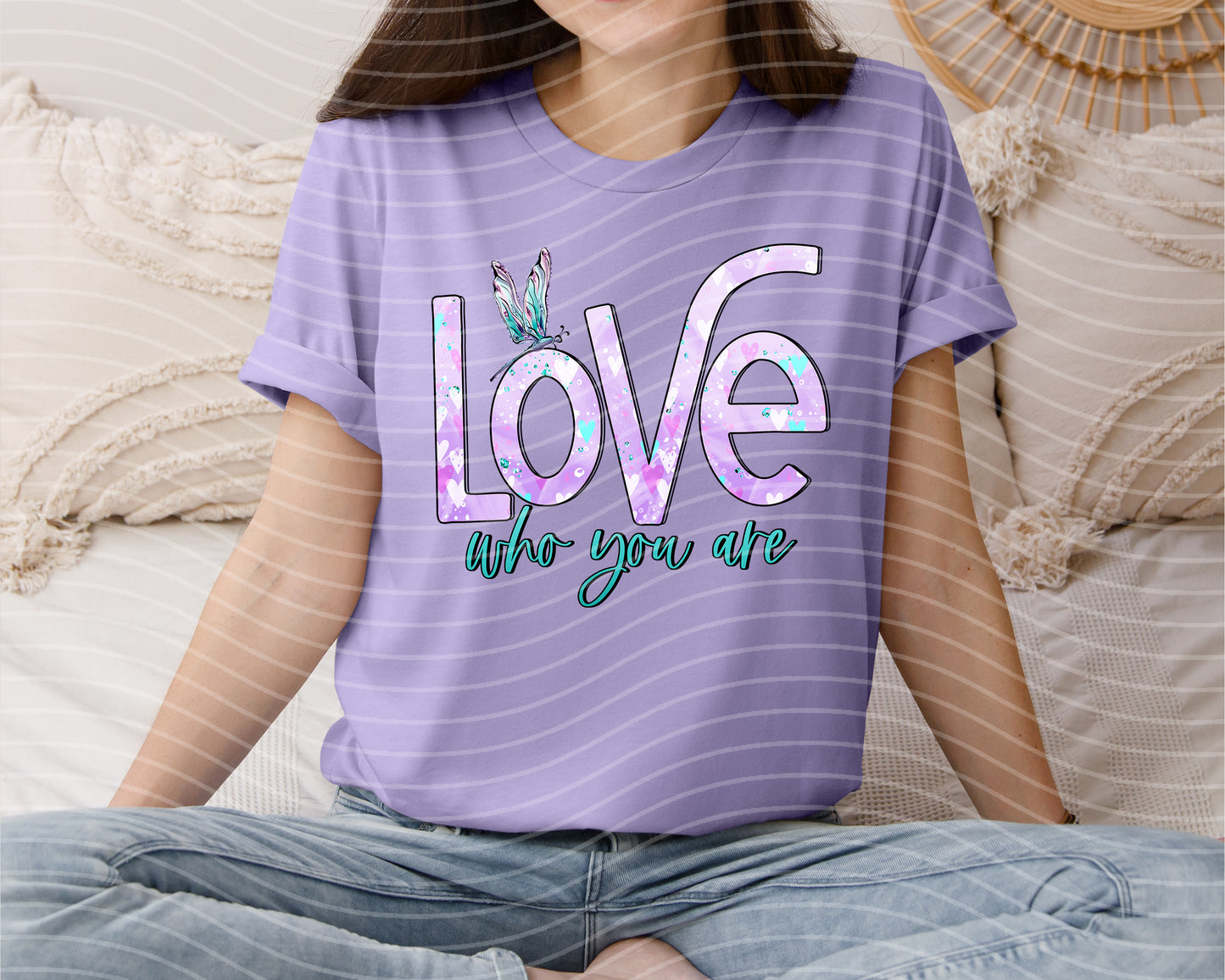 Love Who You Are Graphic Tee