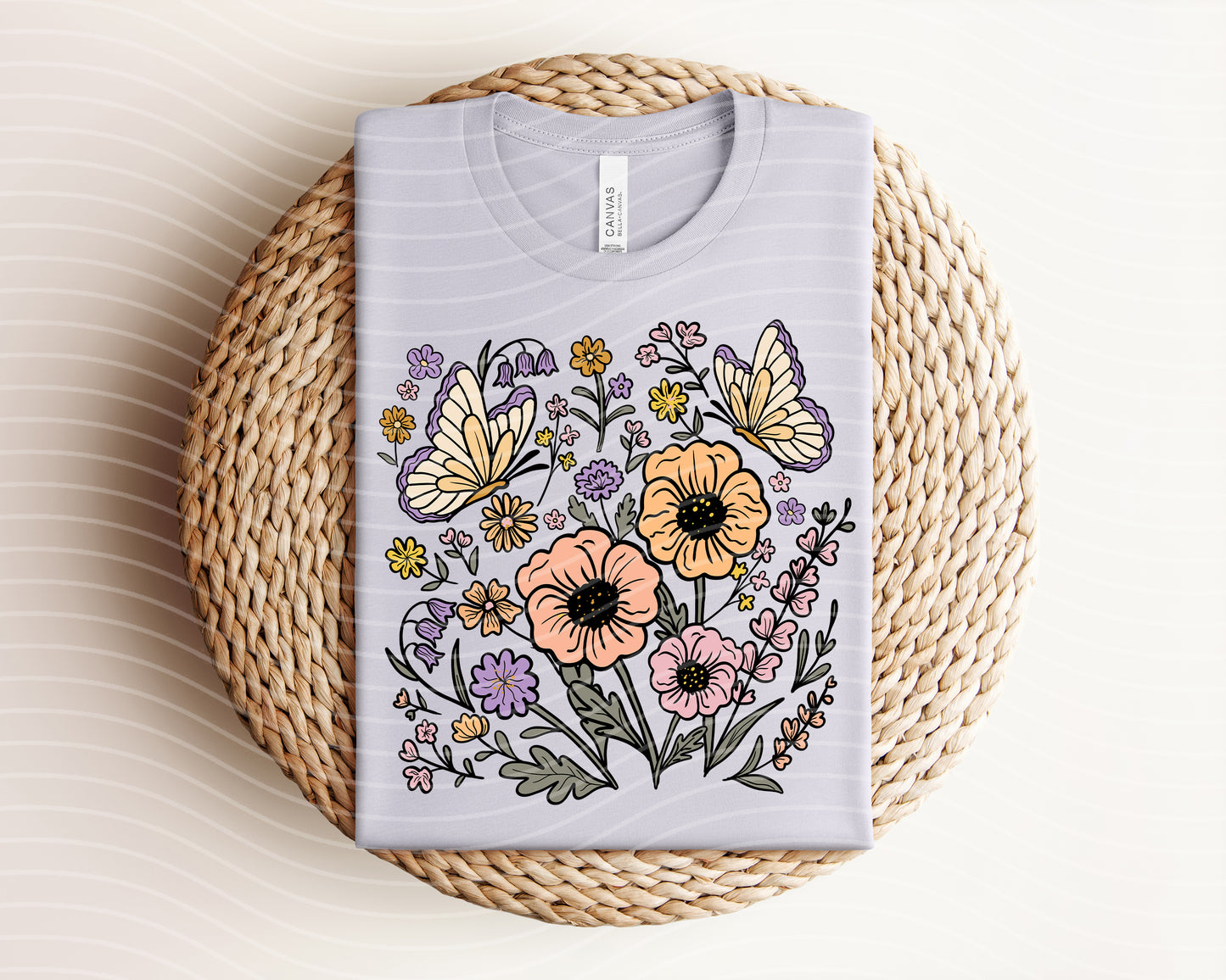 Spring Floral Graphic Tee