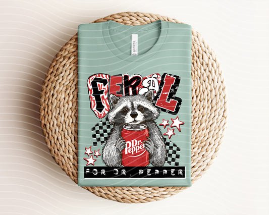 Feral for Dr Pepper Graphic Tee