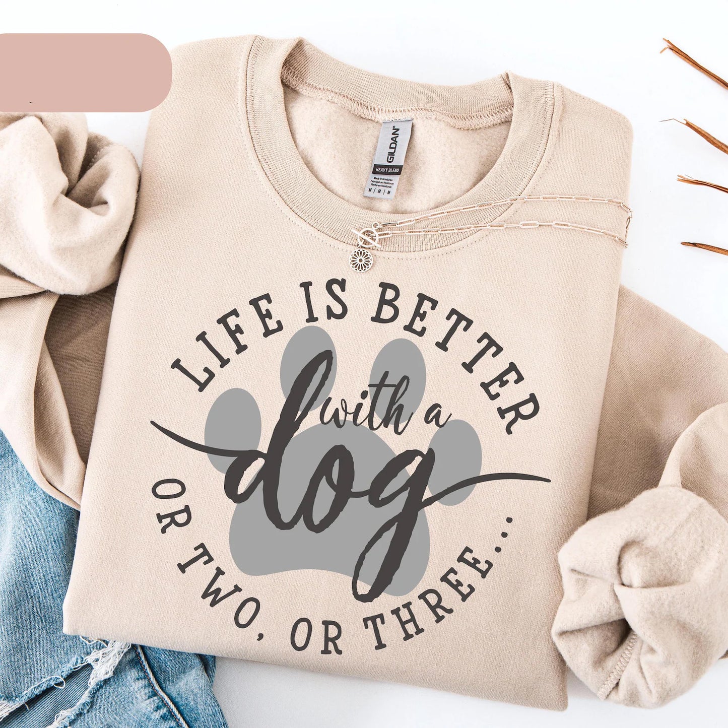 Life is Better With a Dog Graphic Tee