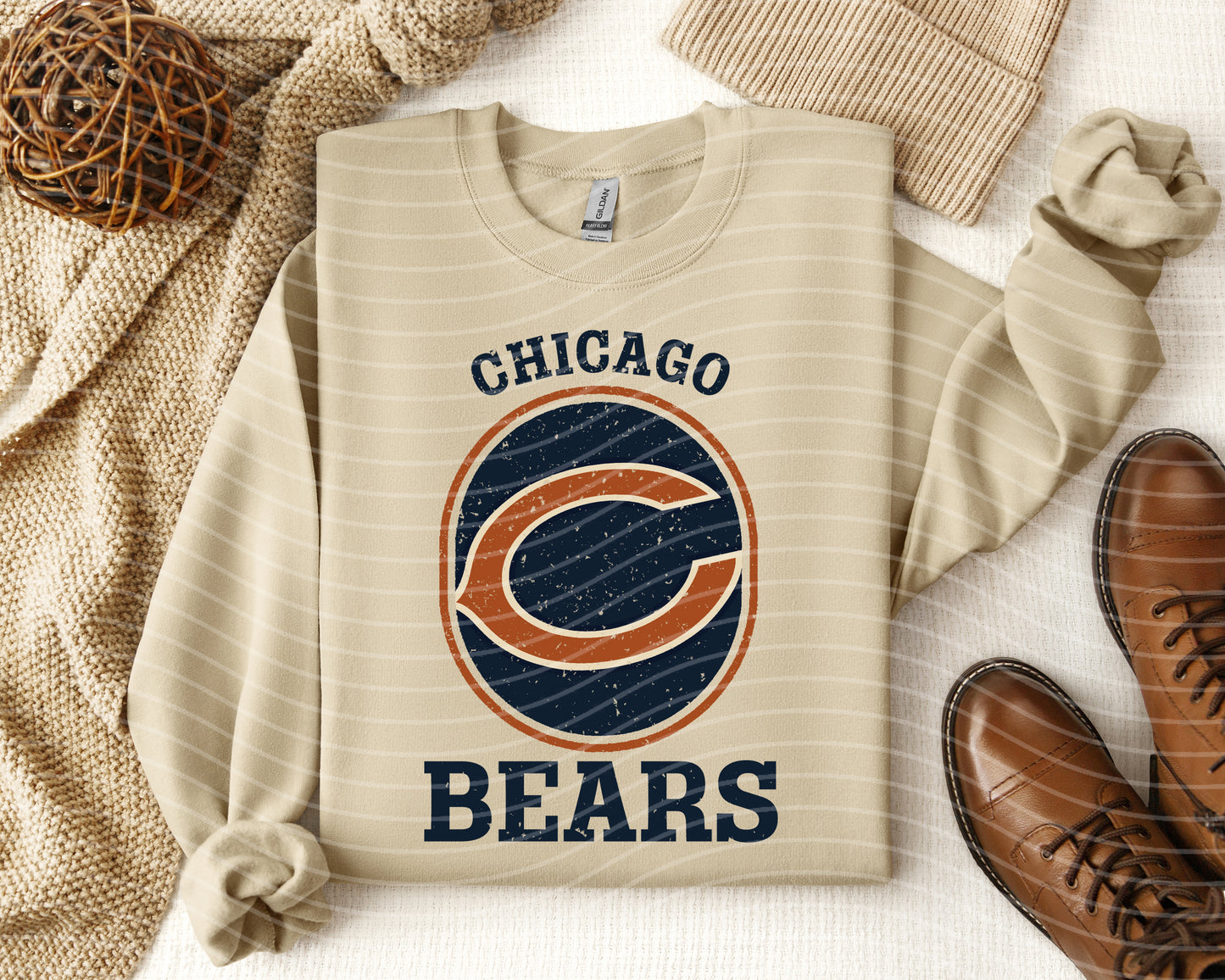 Bears Retro Stamp Graphic Tee