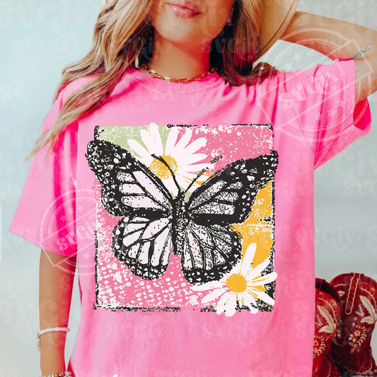 Painted Butterfly Graphic Tee