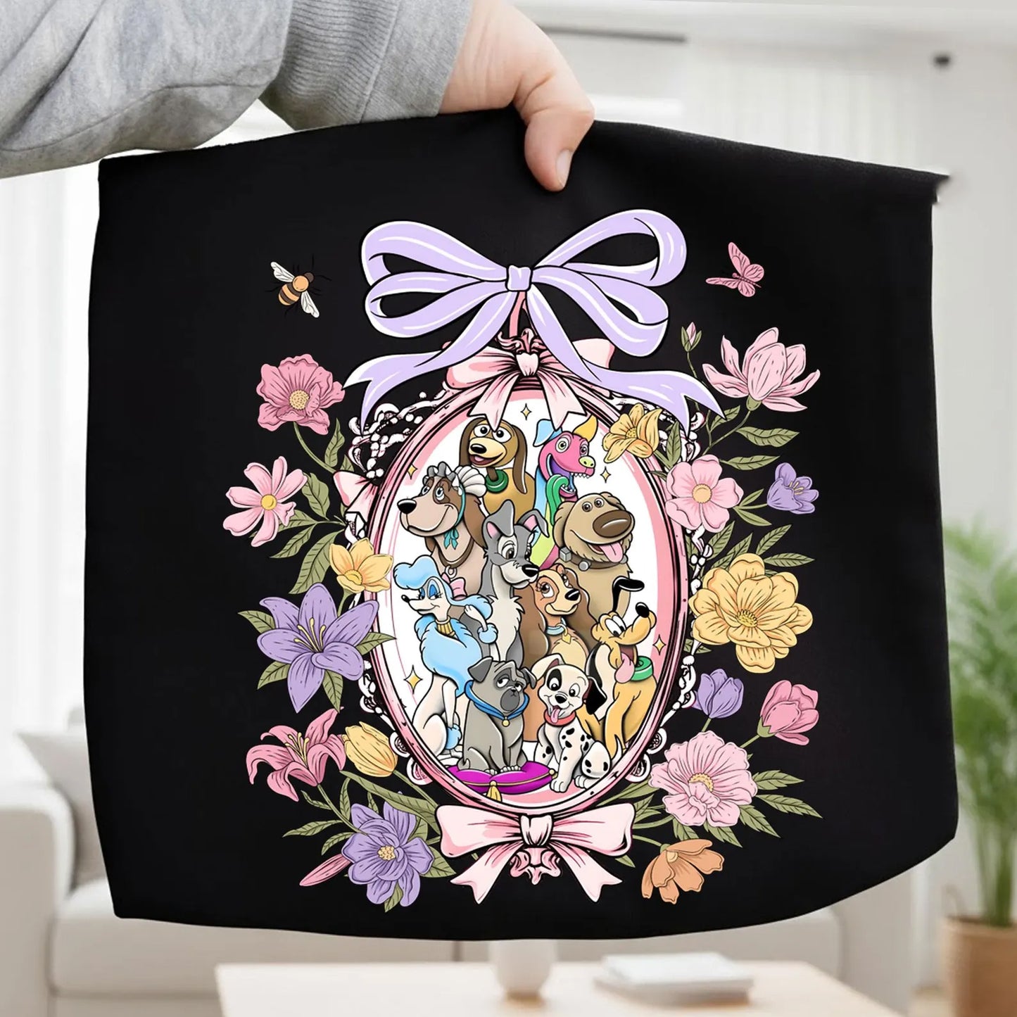 Framed Dogs Graphic Tee