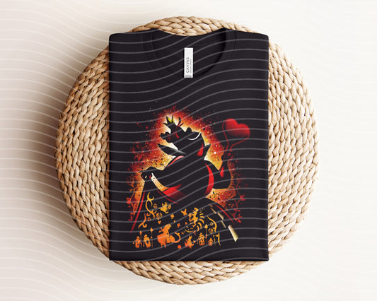 Queen of Hearts Dark Graphic Tee