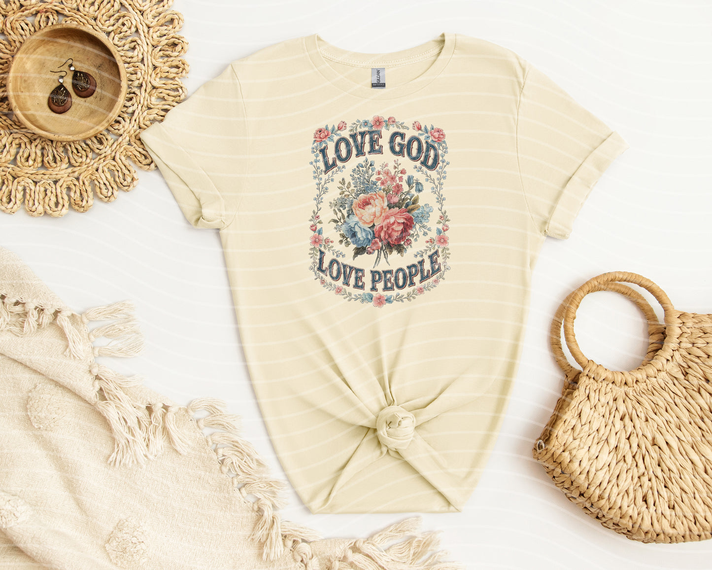 Love God Love People Graphic Tee