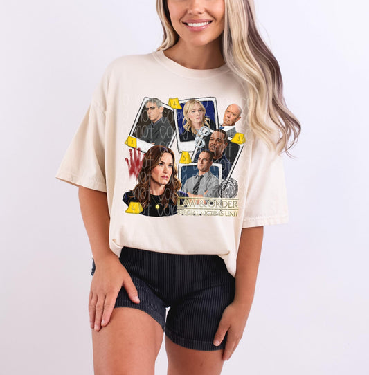 Law & Order SVU Polaroid Graphic Tee