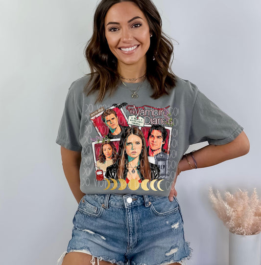 Vampire Diaries Polaroid Graphic Tee