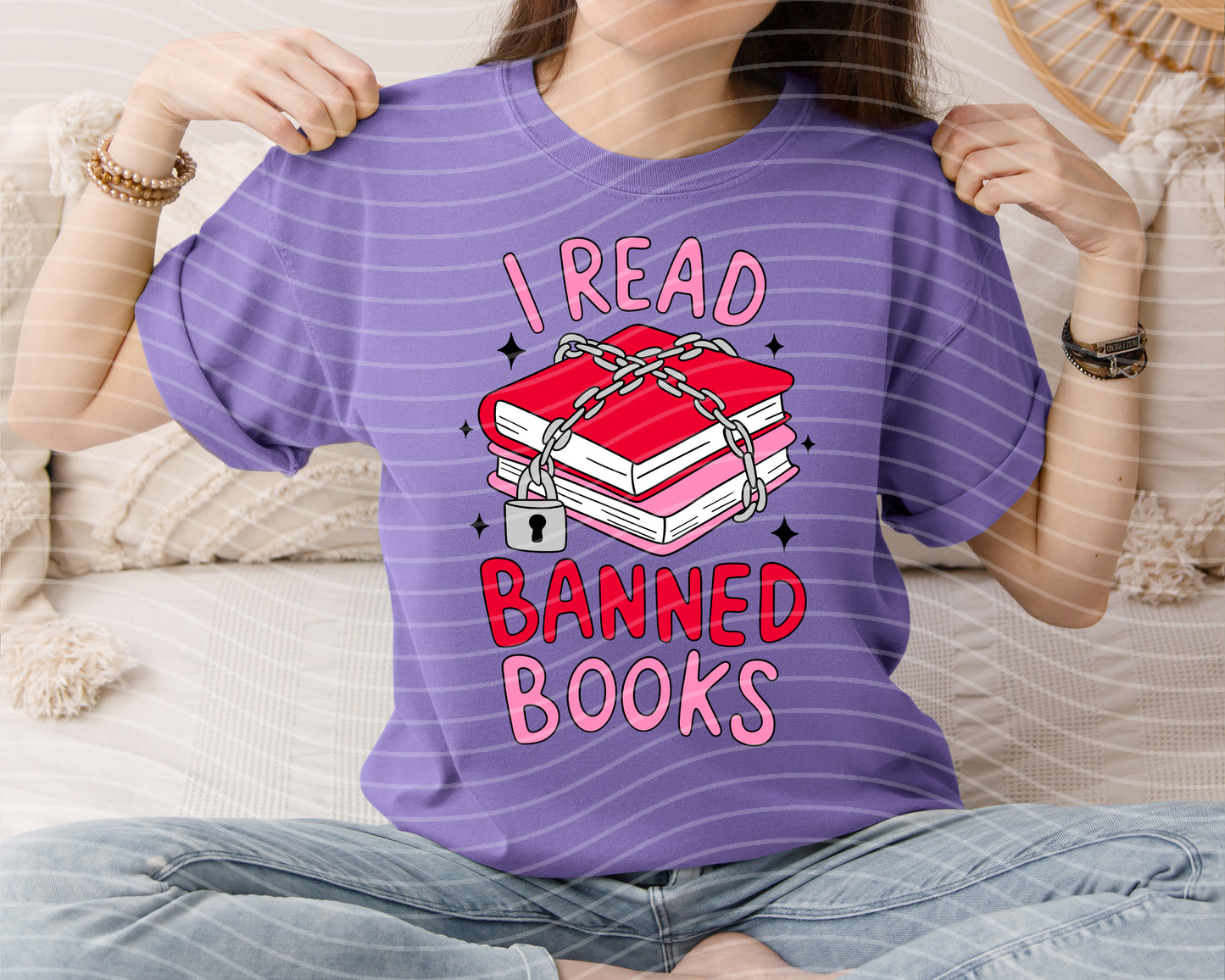 I Read Banned Books Graphic Tee