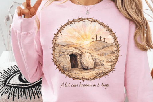 A Lot Can Happen in 3 Days Graphic Tee