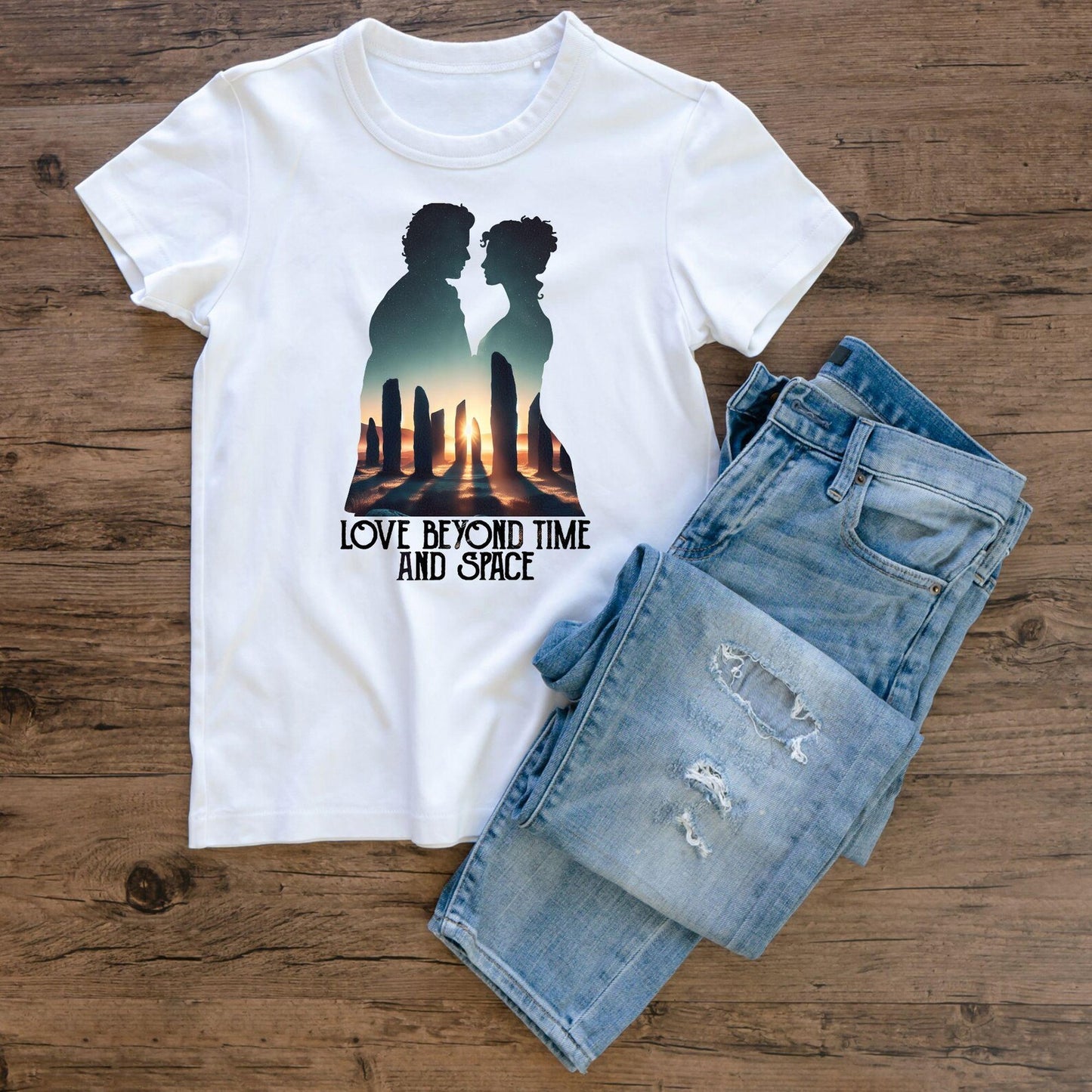 Love Beyond Time and Space Graphic Tee